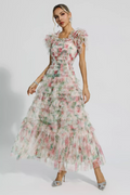 Nola Ruched Floral Maxi Dress | Dress In Beauty