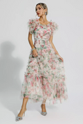 Nola Ruched Floral Maxi Dress | Dress In Beauty