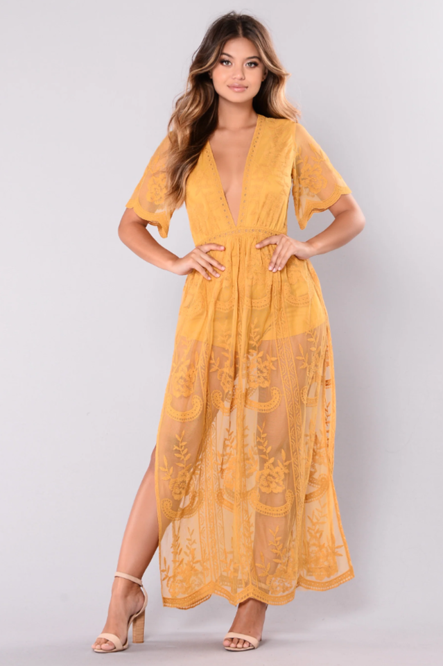 Boho Lace Maxi Dress | Dress In Beauty