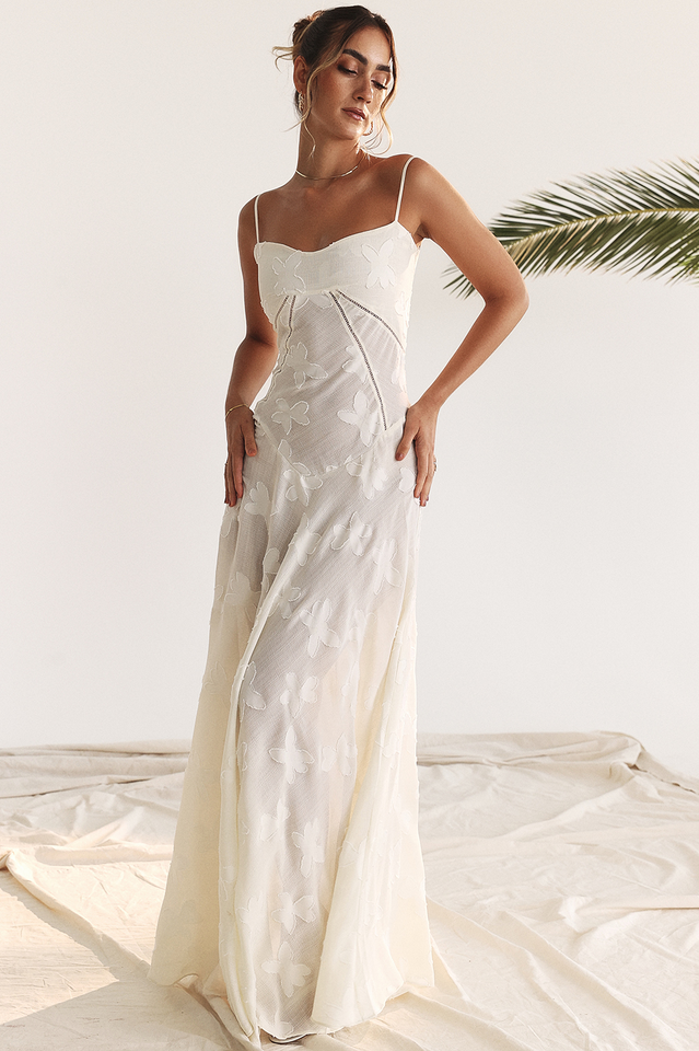 Serena Vintage Black Printed Maxi Dress | Dress In Beauty