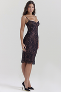 Escala Black Lace Midi Dress | Dress In Beauty
