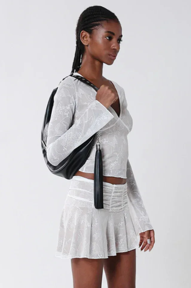 Yvette Lace Knit Set Secondary image