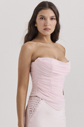 Georgie Ballerina Pink Strapless Corset | Dress In Beauty