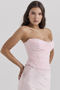 Georgie Ballerina Pink Strapless Corset | Dress In Beauty