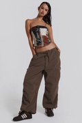 Vintage Parachute Cargo Pants | Dress In Beauty