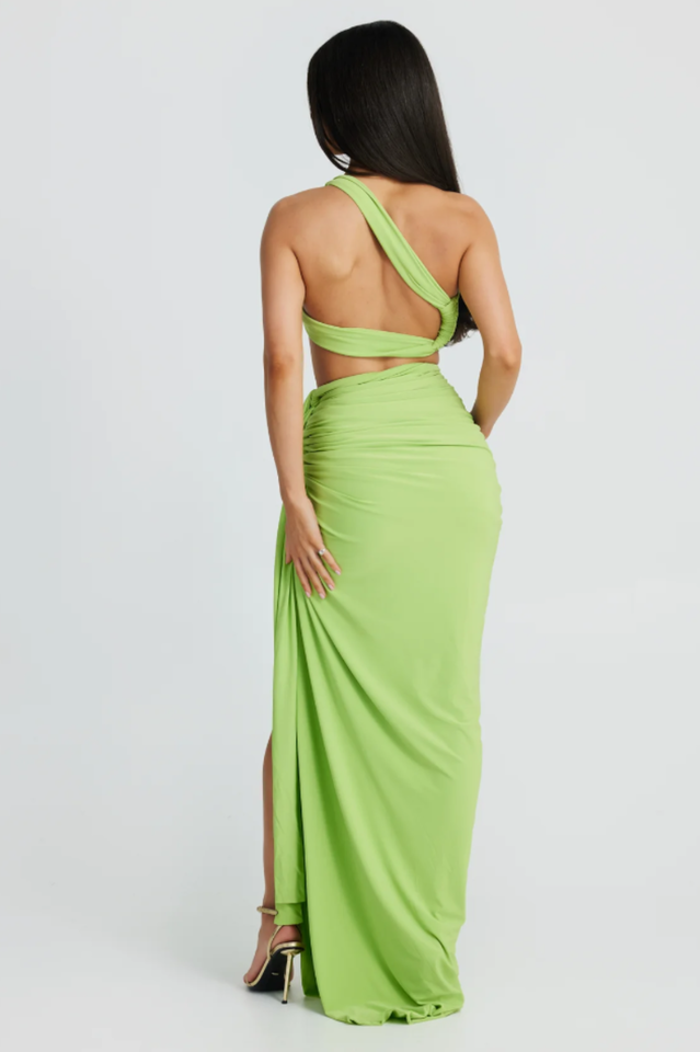 Viera Hollow Backless Split Dress Set | Dress In Beauty