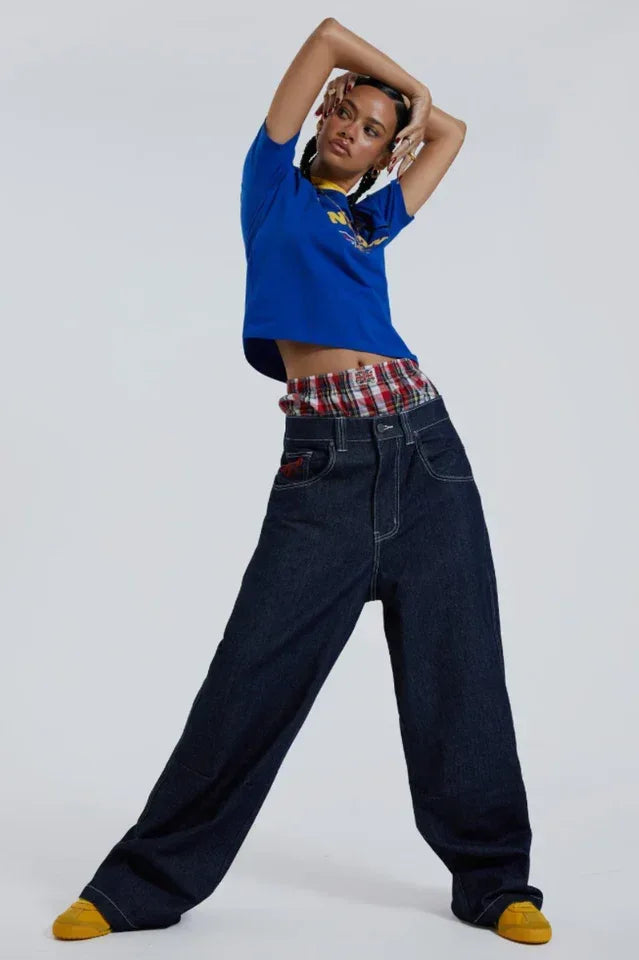 Wide Leg Denim Jeans Secondary image