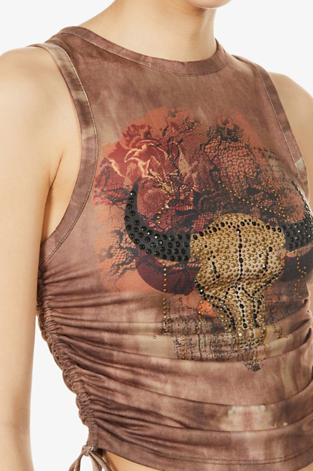 Rebirth Studded Tank Top | Dress In Beauty