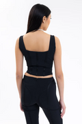 Black Lara Corset Top | Dress In Beauty