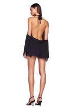 Printed Halter Neck Mini Dress - View 13 | WEUXS