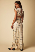 Butterfly Babe Lace Polka Dot Maxi Dress | Dress In Beauty