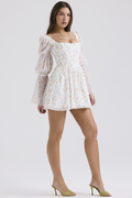 Sancia Printed Puff Sleeve Mini Dress | Dress In Beauty