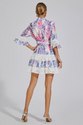 Kimora Floral Belted Mini Dress | Dress In Beauty