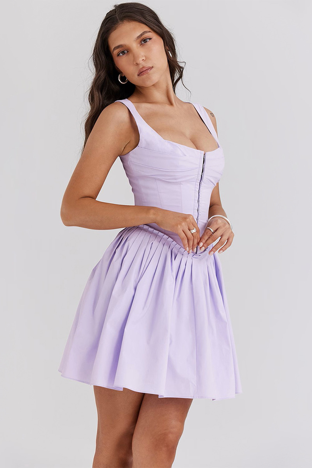 Cupid Pleated Mini Dress | Dress In Beauty