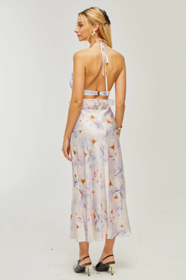 Agathe Floral Print Midi Dress | Dress In Beauty