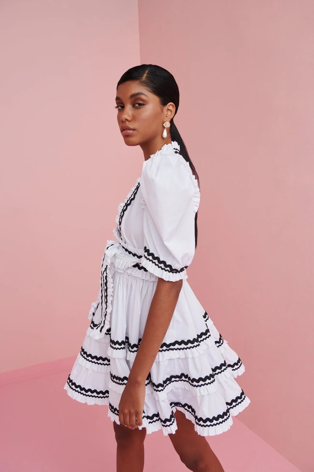 Ortencia Solid Dress | Dress In Beauty