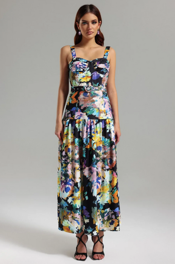 Karina Halter Printed Maxi Dress | Dress In Beauty