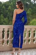 One Shoulder Sequin Bodycon Dress | Dress In Beauty