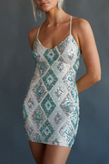 Lauren Diamond Sequin Bodycon Mini Dress | Dress In Beauty