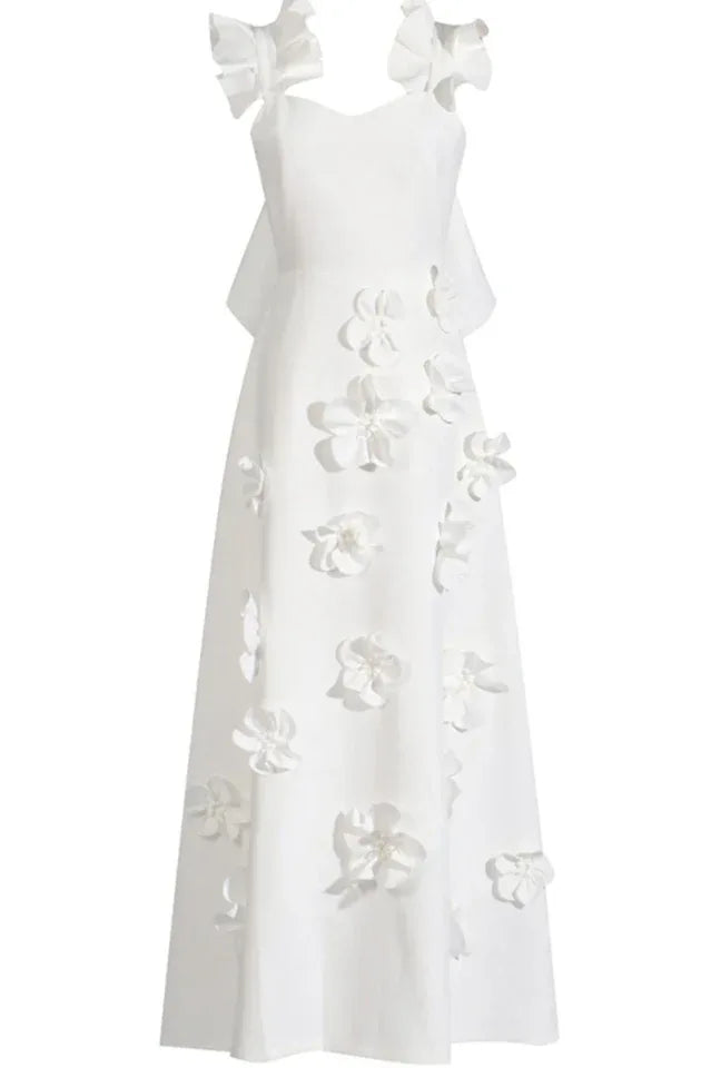 Bracha 3D Floral Maxi Dress - View 11 | WEUXS