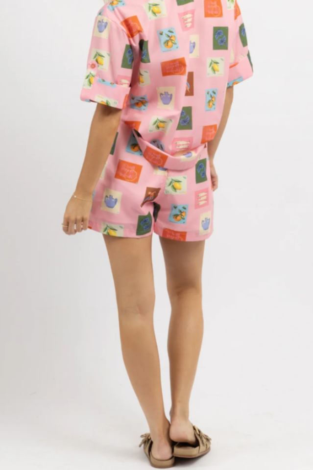 Sightsee Print Short Set | Dress In Beauty