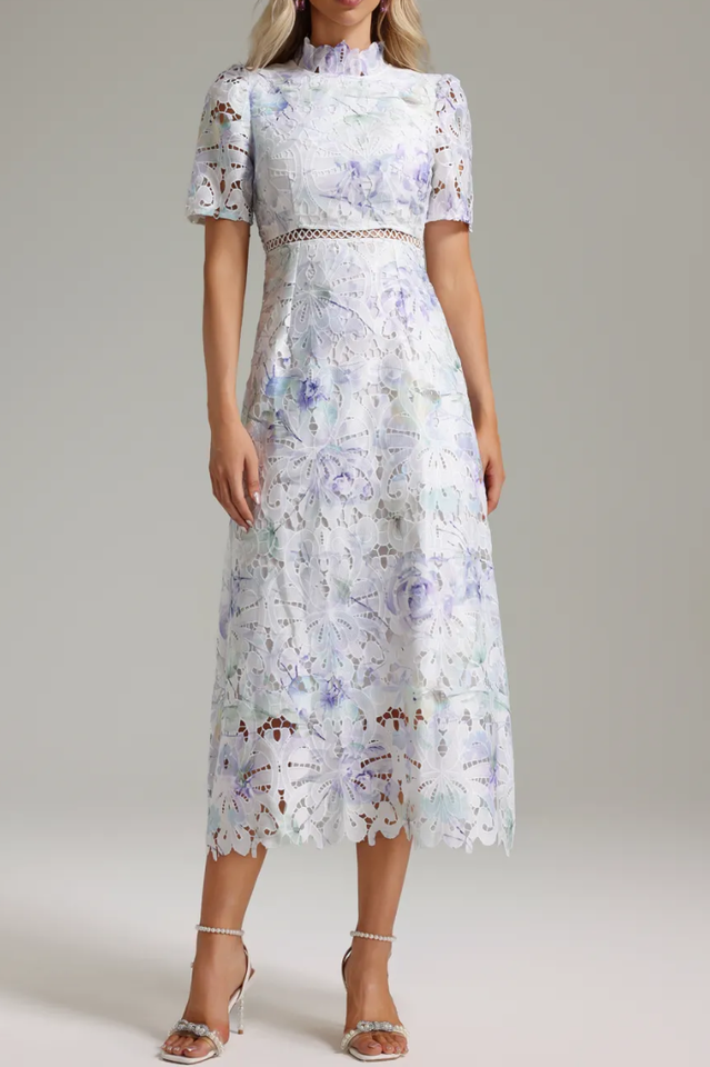 Oslo Floral Cut Out Maxi Dress | Dress In Beauty