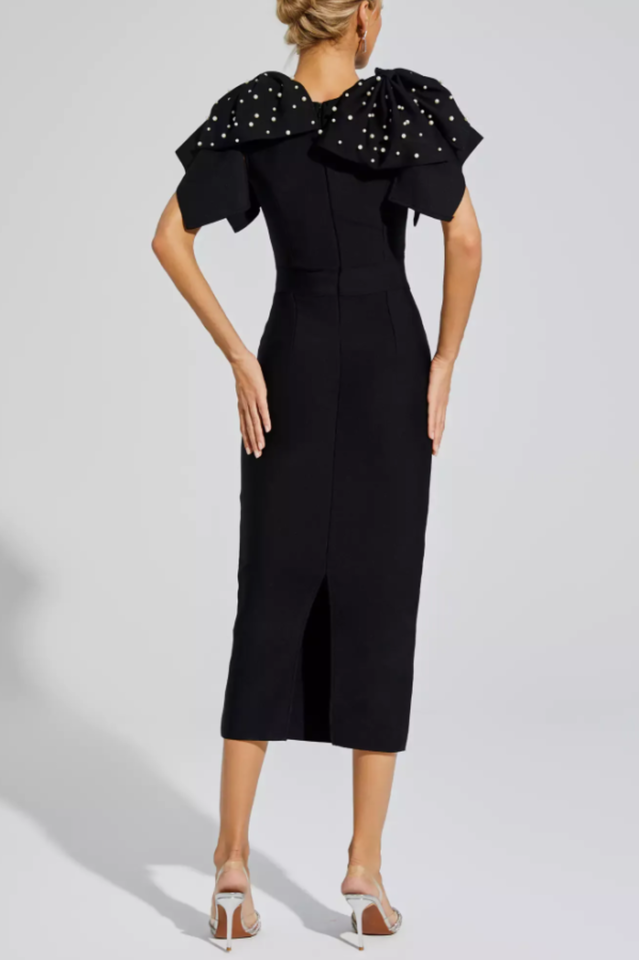 Kassidy Knitted Embellished Midi Dress | Dress In Beauty