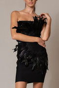 HESTER Feathers Dress | Dress In Beauty