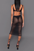 Cutout See Through Mesh Dress | Dress In Beauty