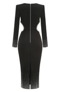 Bindi Cut Out Embellished Midi Dress | Dress In Beauty