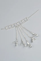 One Shoulder Rhinestone Bracelet Cocktail Dress - View 11 | WEUXS