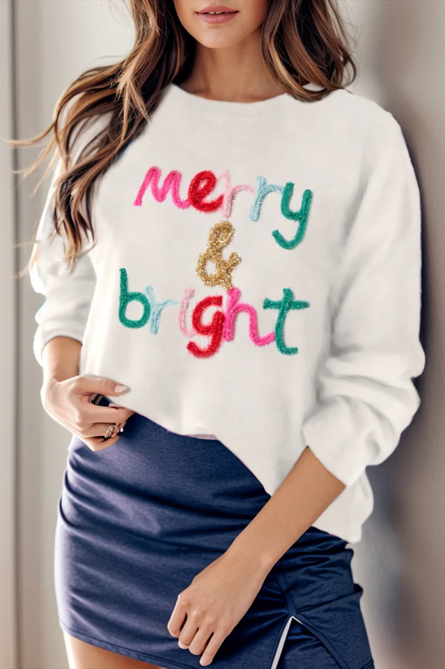 Holly Jolly Tinsel Sweater | Dress In Beauty