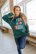 Merry & Bright Quilted Sweatshirt | Dress In Beauty