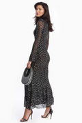 Crystal-Embellished Mesh Maxi Dress | Dress In Beauty