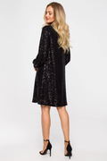 Sequin Dress With Puff Sleeves | Dress In Beauty