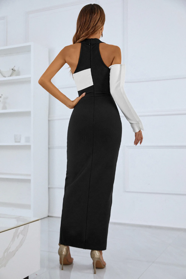 Cicelia One Sleeve Maxi Dress | Dress In Beauty