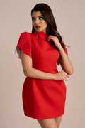 Adela Cut-out Bowknot Mini Dress | Dress In Beauty