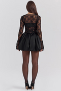 Lace Bolero & Corset Flare Minidress Set | Dress In Beauty