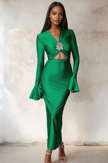 Monique Front Cut Out Maxi Dress | Dress In Beauty