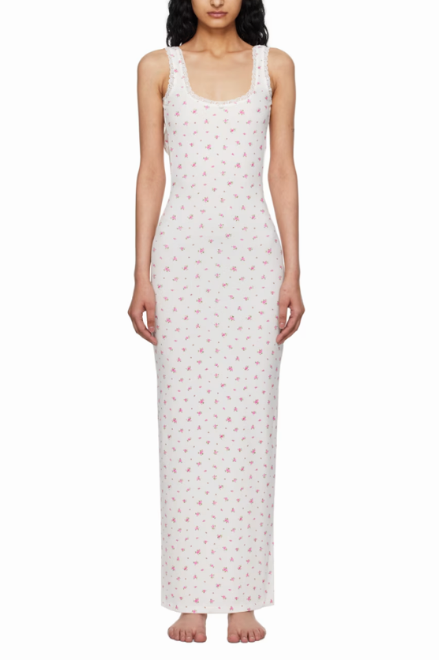 Soft Lounge Lace Scoop Neck Dress | Dress In Beauty