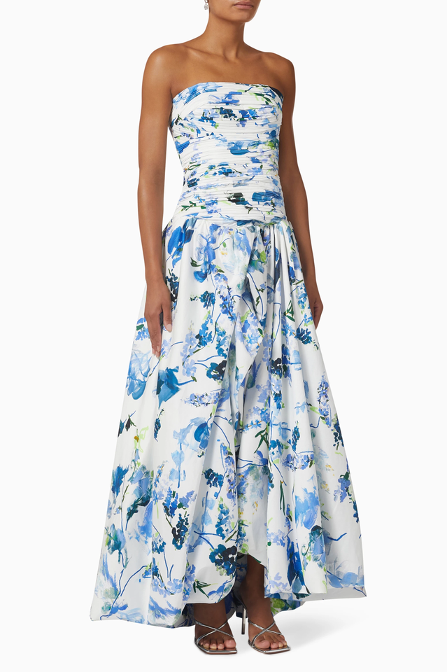 Violette Bubble Hem Maxi Dress | Dress In Beauty