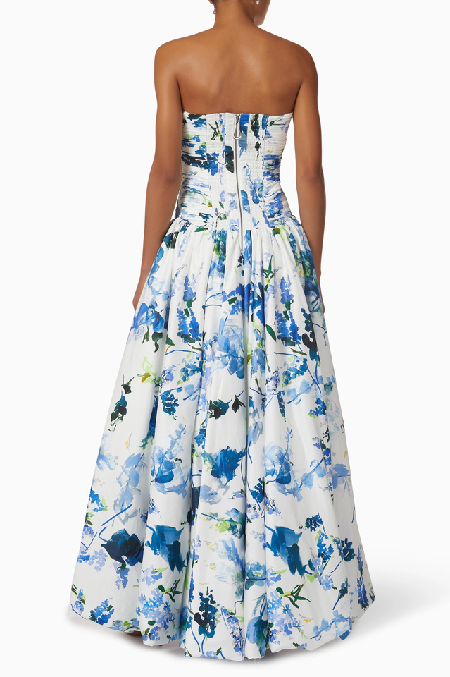 Violette Bubble Hem Maxi Dress | Dress In Beauty