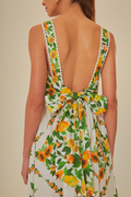 Papaya Salad Scarf Print Maxi Sundress | Dress In Beauty