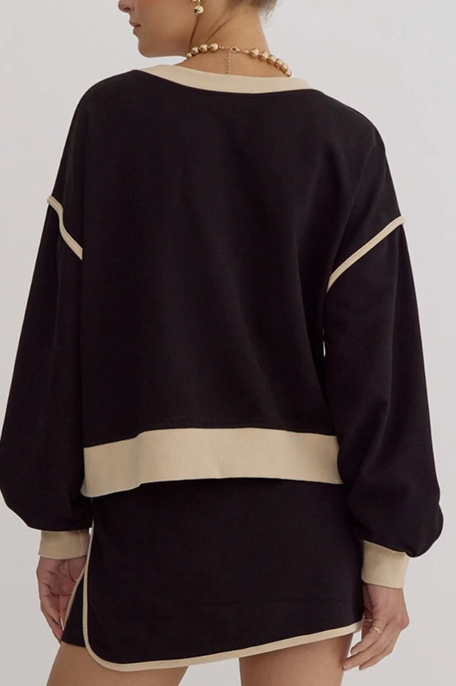 Rosey Red Pullover & Skort Set | Dress In Beauty