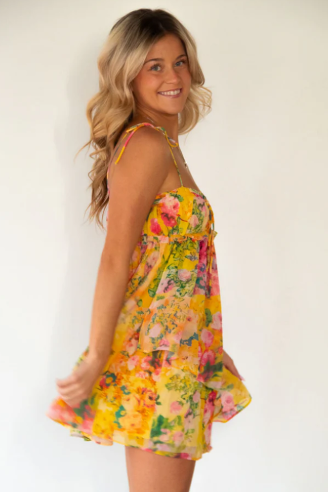 Madison Floral Mini Dress | Dress In Beauty