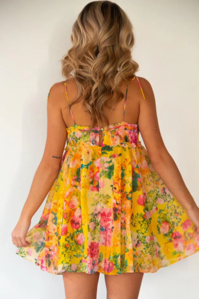Madison Floral Mini Dress | Dress In Beauty