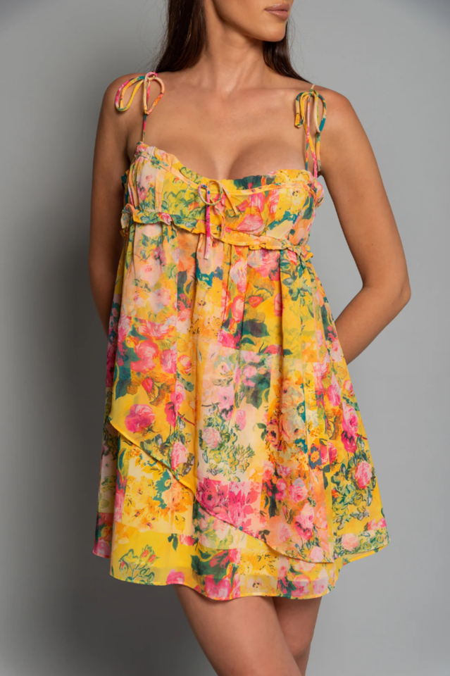 Madison Floral Mini Dress | Dress In Beauty