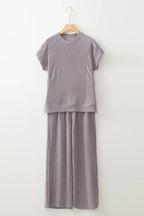 Women's Knit Lounge Set - View 9 | WEUXS