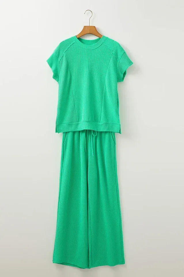 Women's Knit Lounge Set - View 22 | WEUXS