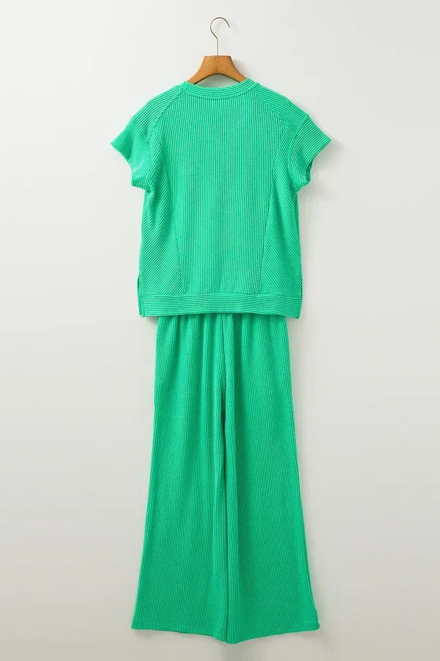 Women's Knit Lounge Set - View 23 | WEUXS
